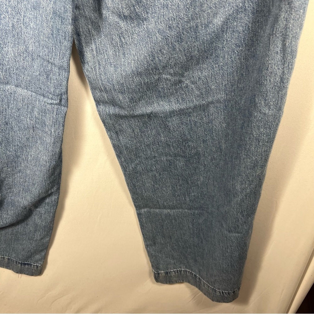 Rag &‎ Bone Aurora Pleated Trousers Winwood Blue Wide Leg Jeans Size 28 - Picture 8 of 11